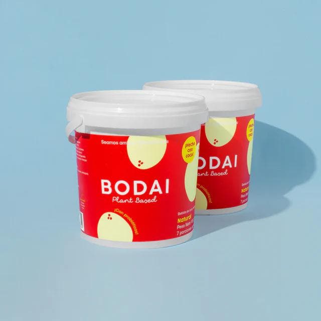 Bebida de coco imitación yogurt vainilla