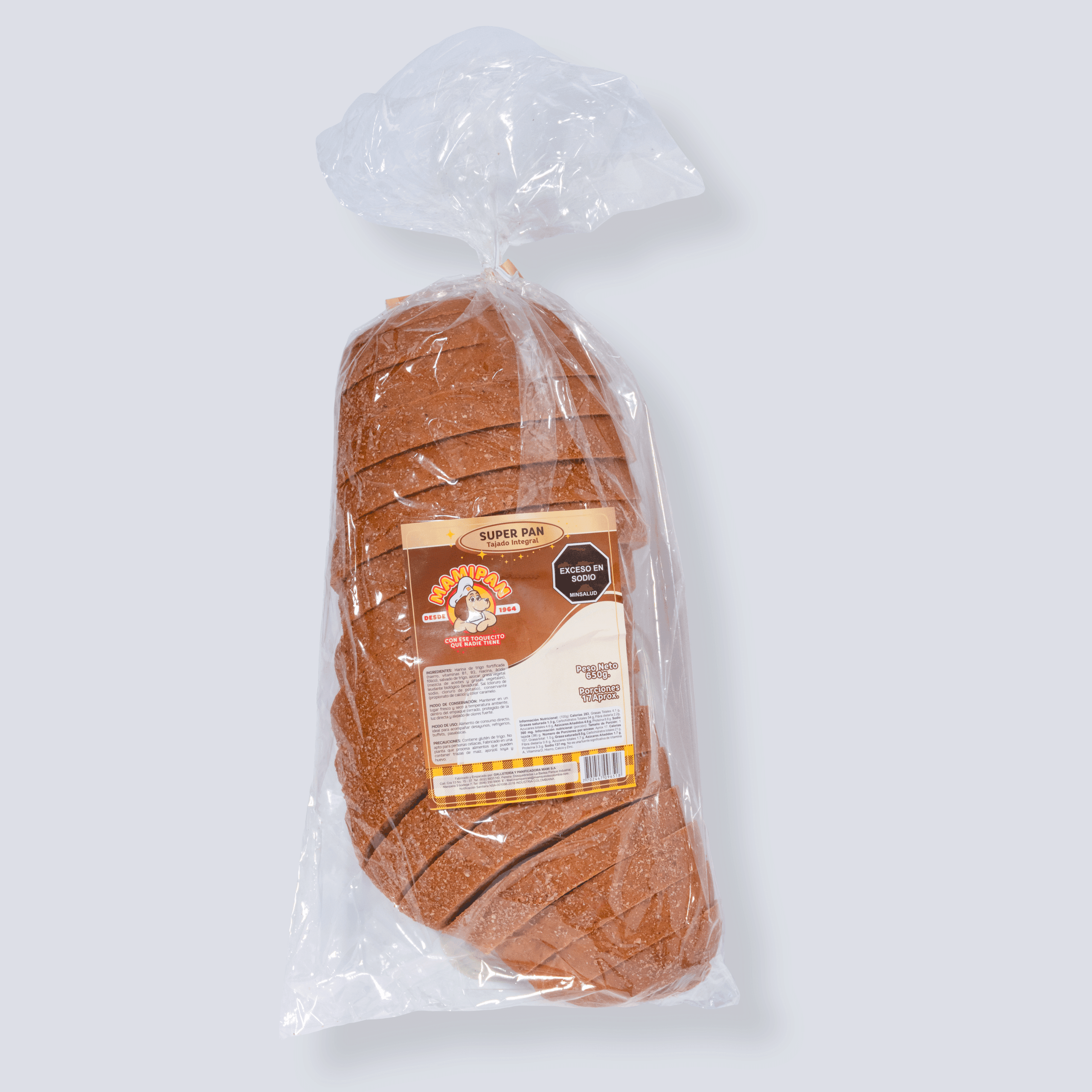 Super pan tajado integral