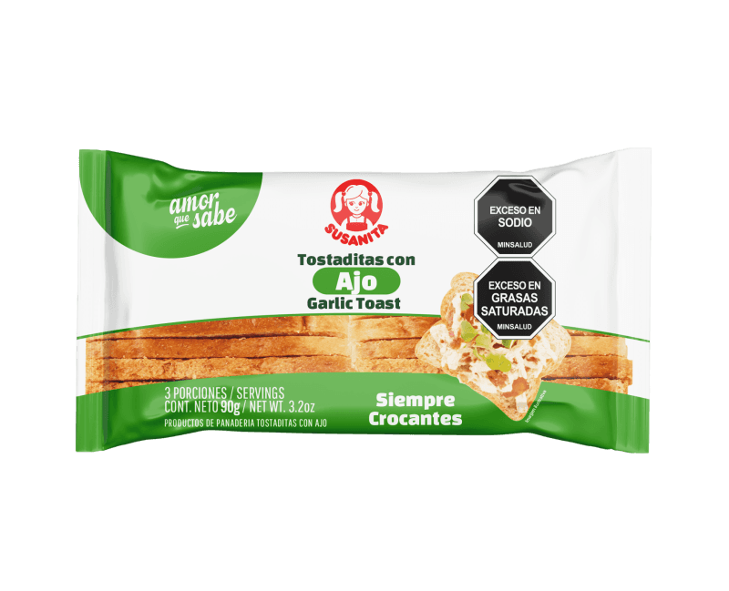 Tostaditas con ajo